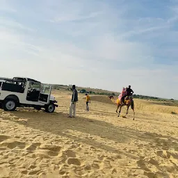 Real Desert Man Camel Safari Jaisalmer
