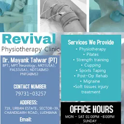 REVIVAL PHYSIOTHERAPY & DIET CLINIC