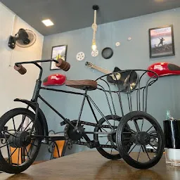 Ride in cafe