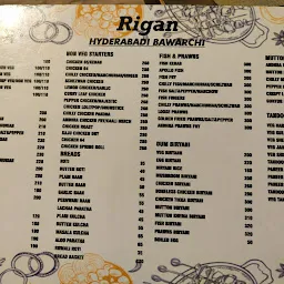 Rigan Groups Hyderabadi Bawarchi