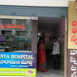 Rithanya Hospital (by Dr.Narayana Murthy M.D, Diabetic Specialist)-Thalassemia and sickle cell Daycare Transfusion Centre.