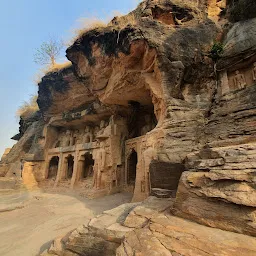 Rock Cut Jain Colossi