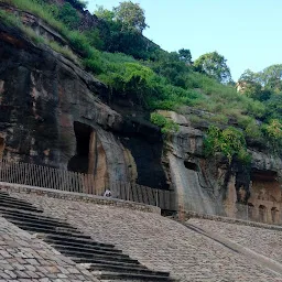 Rock Cut Jain Colossi