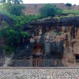 Rock Cut Jain Colossi