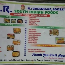 S. R. South Indian Foods
