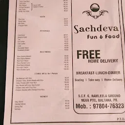 Sachdeva Fun&food