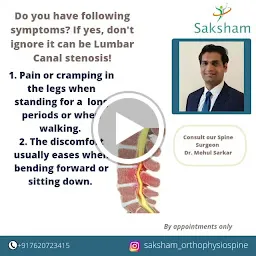 Saksham Clinic, Orthopedics,Spine and Physiotherapy