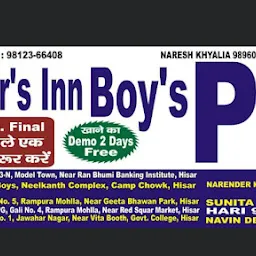 Scholar Inn Boy's PG Hisar
