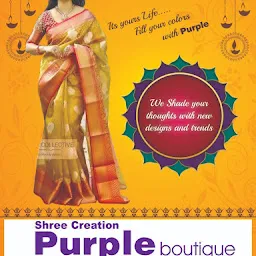 Shree Creation Purple Boutique