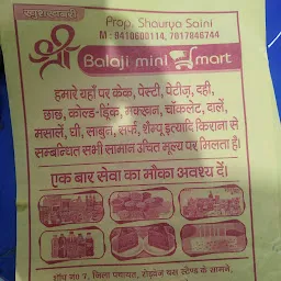 Shri balaji dairy and kirana store