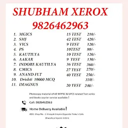 Shubham Xerox || Best Photocopy Notes In Indore