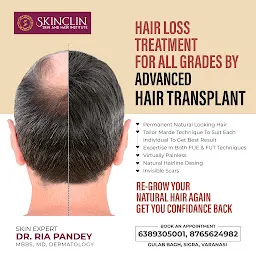 Skinclin - Best Hair Transplant & PRP Treatment In Varanasi