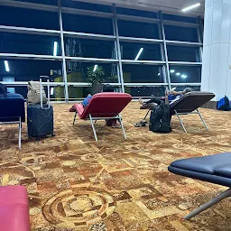 Sleeping pods at Terminal 3