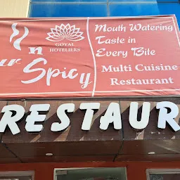 Sour n Spicy Restaurant by Goyal Hoteliers - Best Restaurants Near Taj West Gate | Best restaurant near tajmahal