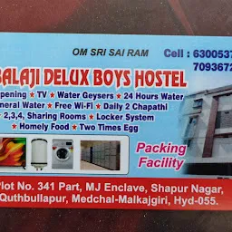 Sri balaji luxury boys hostel
