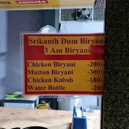 Srikanth 3am Hoskote Dum biryani