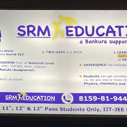 SRM Education, Chemistry by SRK Sir(Saurabh Sir)& Physics by SJK Sir(Suryajeet Sir)
