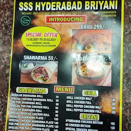 SSS Hyderabad Biryani