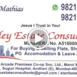 STANLEY ESTATE CONSULTANTS (Real Estate Agents in Andheri East)(Property Consultant in Andheri East)