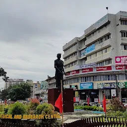 Statue of his Highness Sakthan Thampuran