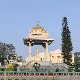 Statue of Kuvempu ವಿಶ್ವ ಮಾನವ ಉದ್ಯಾನವನ