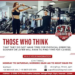 Strength Up Fitness Gym in Varanasi