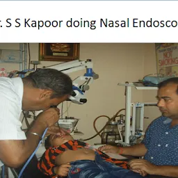 Sunita ENT Head & Neck Clinic Dr S S Kapoor ENT Head & Neck Surgeon