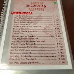 Taste Of Bombay Sandwich