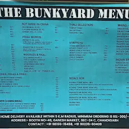 The bunkyard cafe