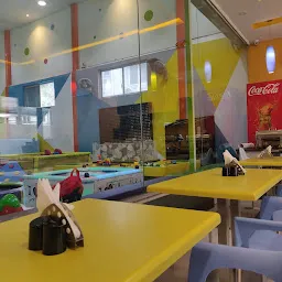 The Jump Zone, Kids Play Area, Kids play zone,Kids Birthday Party Venue, Kids birthday party hall.