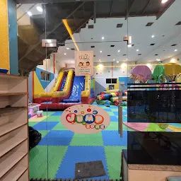 The Jump Zone, Kids Play Area, Kids play zone,Kids Birthday Party Venue, Kids birthday party hall.