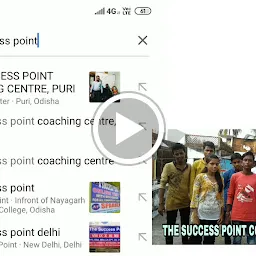 THE SUCCESS POINT COACHING CENTRE, PURI