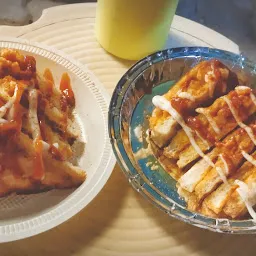 The waffle bite