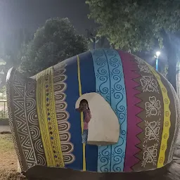 Toy train at Rajiv Gandhi park, Vijayawada
