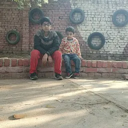 Tyres On Wall In Nehru Park