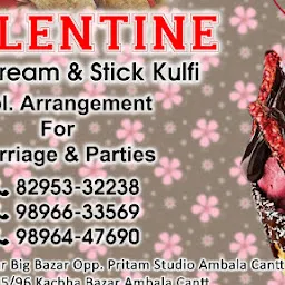 Valentine ice-cream parlour