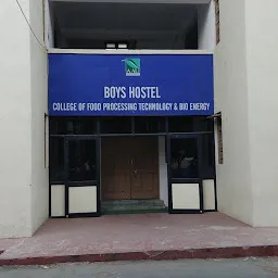 Vishweswaraya Boys Hostel, College of Food Processing Technology & Bio-Energy