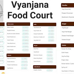 VYANJANA FOOD COURT