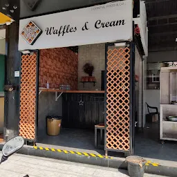 Waffles and Cream | Belgian Waffles | Waffle Dessert | Authentic Belgian