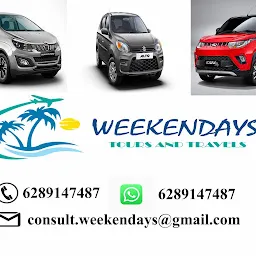 Weekendays Tours and Travels