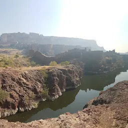 Welded Tuff: National Geoheritage site, Jodhpur Fort area