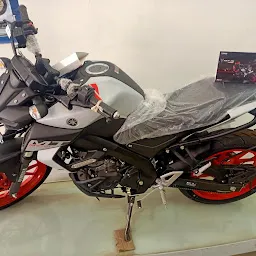 Yamaha motorcycle showroom