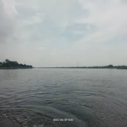 Yamuna river bank Dayalbagh Agra