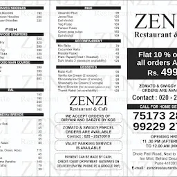 ZENZI Restaurant Cafe