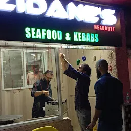 Zidanes headbutt seafood & Kebabs